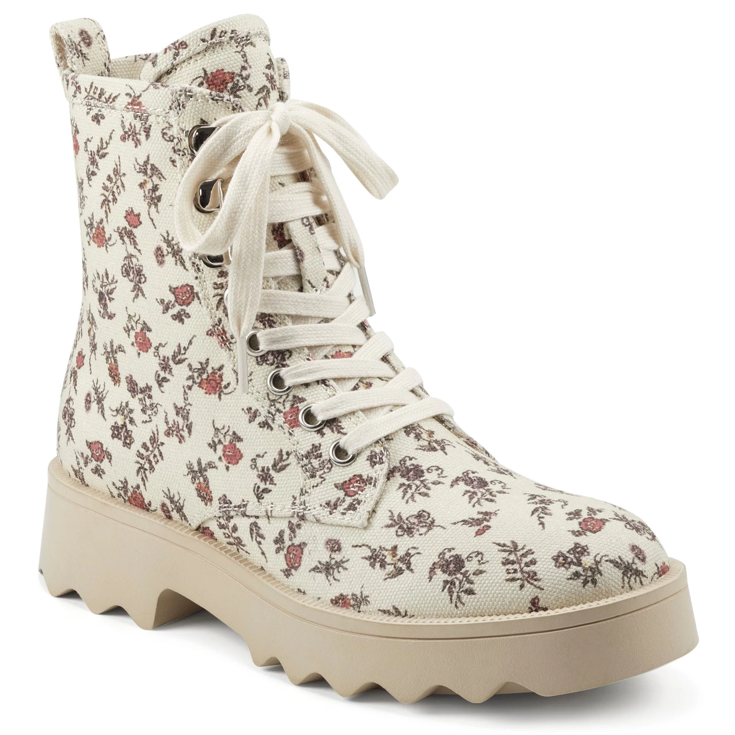 La Steph Lace Up Floral Boot 7 La Steph Lace Up Floral Boot - Image 7