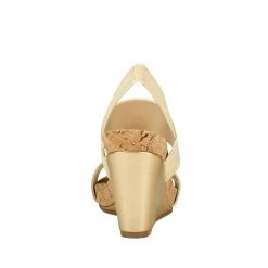Aerosoles Plymouth Wedge Sandal - 5M - GOLD COMBO -Aerosoles Store PLYMOUTH 1753773 4